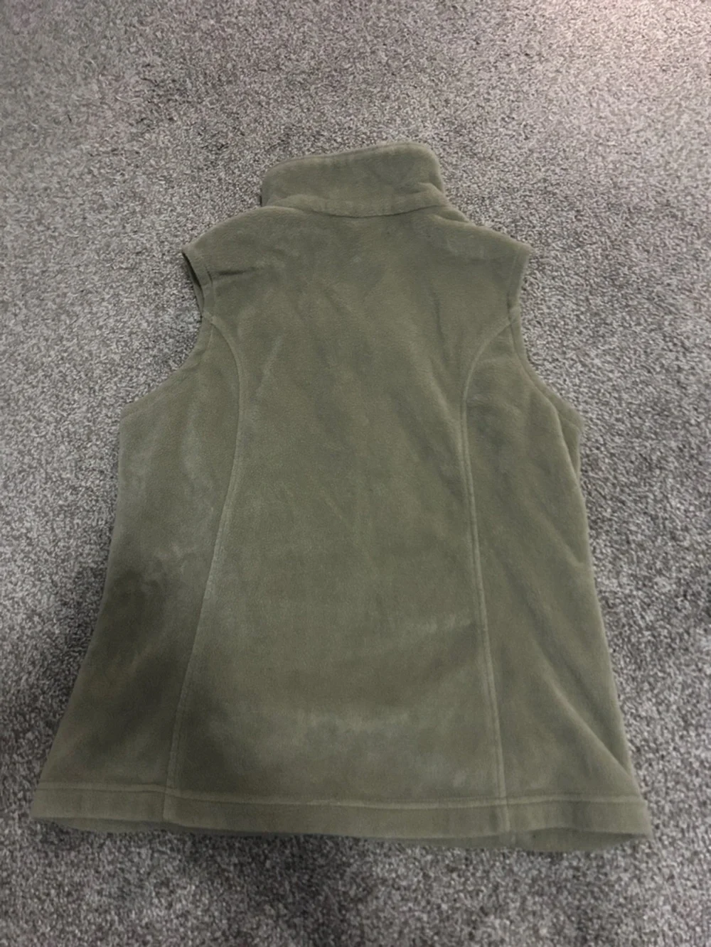 Columbia Olive Green Full-Zip Fleece Vest - Picture 2 of 2